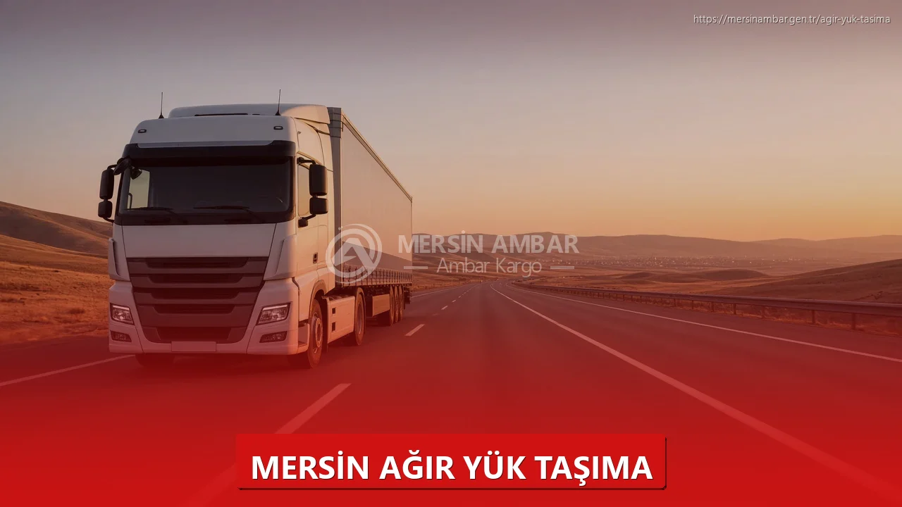 Mersin Paketli Ürün Taşıma Teslim